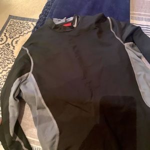 Nike and Like New Mock Combat Sportswear Hyper climate Gear. M in Size and Black